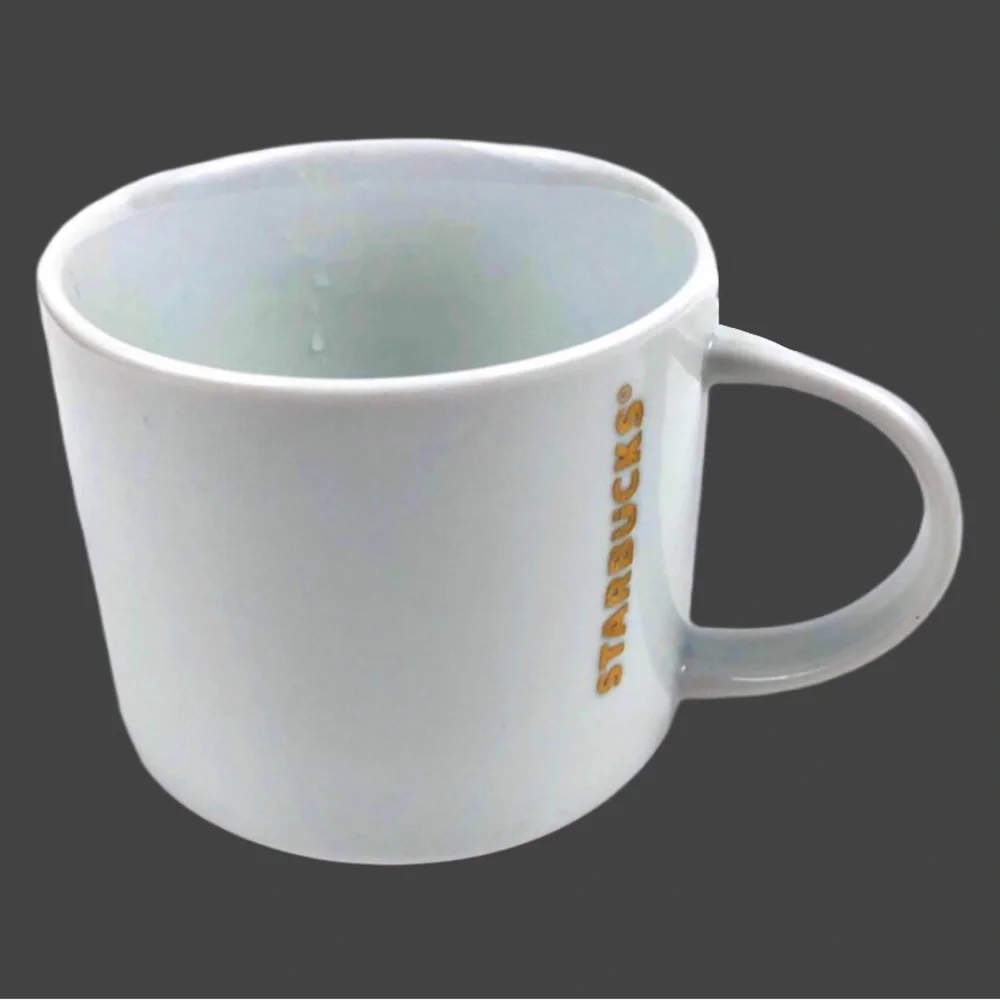 Starbucks White Classic Collectable Ceramic 16oz. Mug